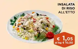 Coop INSALATA DI RISO ALL’ETTO offerta