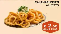 Coop CALAMARI FRITTI ALL’ETTO offerta