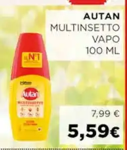 Coop AUTAN MULTINSETTO VAPO 100 ML offerta