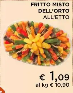 Coop FRITTO MISTO DELL’ORTO ALL’ETTO offerta