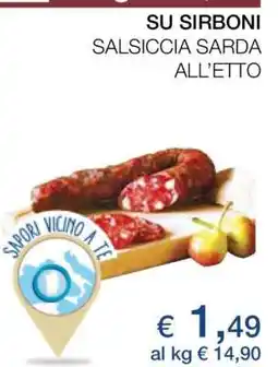 Coop SU SIRBONI offerta