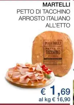 Coop Martelli Petto di Tacchino Arrosto Italiano offerta