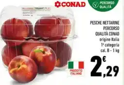 Conad Pesche nettarine percorso qualità conad offerta