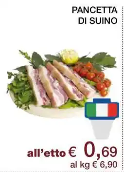 Coop Pancetta di Suino offerta