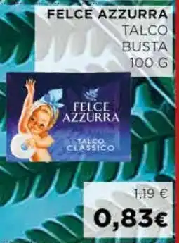 Coop FELCE AZZURRA TALCO BUSTA 100 G offerta