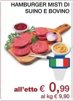 Coop HAMBURGER MISTI DI SUINO E BOVINO offerta