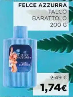 Coop FELCE AZZURRA TALCO BARATTOLO 200 G offerta
