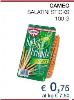 Coop CAMEO SALATINI STICKS 100 G offerta
