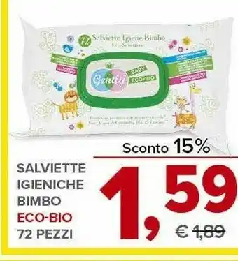 Todis Salviette igieniche bimbo offerta