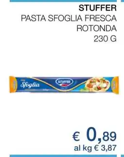 Coop STUFFER PASTA SFOGLIA FRESCA ROTONDA offerta