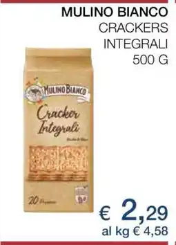 Coop MULINO BIANCO CRACKERS INTEGRALI offerta