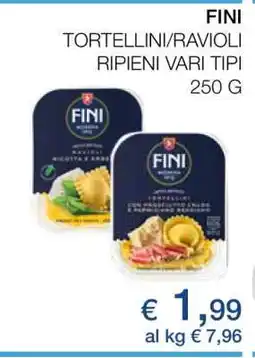 Coop FINI TORTELLINI/RAVIOLI offerta