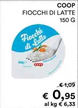 Coop COOP FIOCCHI DI LATTE 150 G offerta