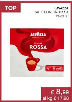 Coop LAVAZZA Caffè Qualità Rossa offerta