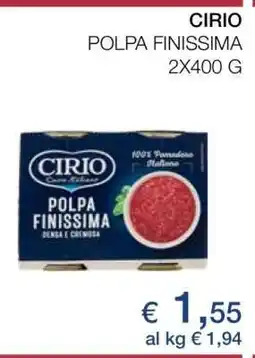 Coop CIRIO POLPA FINISSIMA offerta