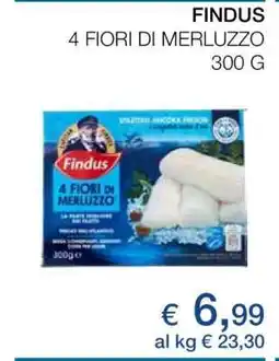Coop Findus 4 fiori di merluzzo offerta
