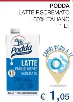 Coop PODDA LATTE P.SCREMATO offerta