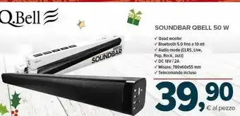 Q.bell soundbar 50w