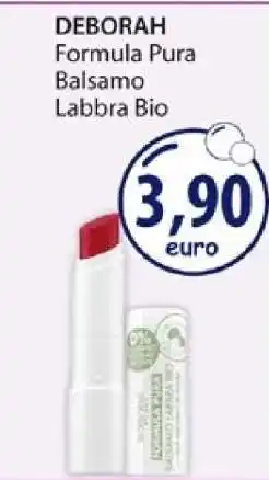 Acqua & Sapone DEBORAH Formula Pura Balsamo Labbra Bio offerta