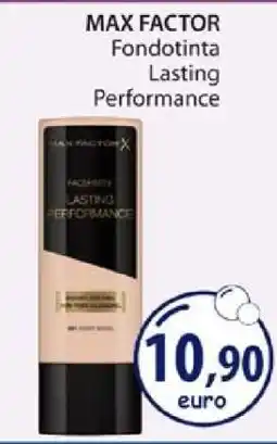 Acqua & Sapone MAX FACTOR Fondotinta Lasting Performance offerta