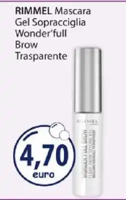 Acqua & Sapone RIMMEL Mascara Gel Sopracciglia Wonder'full Brow Trasparente offerta