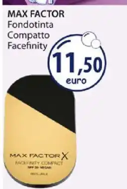 Acqua & Sapone MAX FACTOR Fondotinta Compatto Facefinity offerta