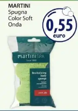 Acqua & Sapone MARTINI Spugna Color Soft Onda offerta