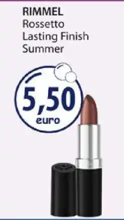 Acqua & Sapone RIMMEL Rossetto Lasting Finish Summer offerta