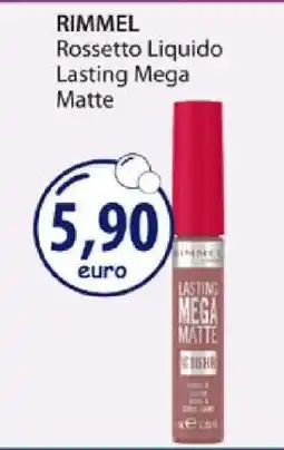 Acqua & Sapone RIMMEL Rossetto Liquido Lasting Mega Matte offerta