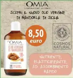 Acqua & Sapone OMIA Olio Vergine di Mandorla di Sicilia offerta