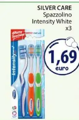 Acqua & Sapone SILVER CARE Spazzolino Intensity White x3 offerta
