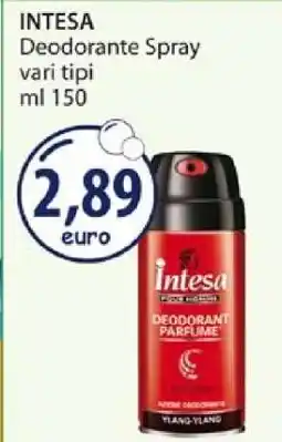 Acqua & Sapone INTESA Deodorante Spray offerta