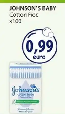 Acqua & Sapone JOHNSON'S BABY Cotton Fioc x100 offerta
