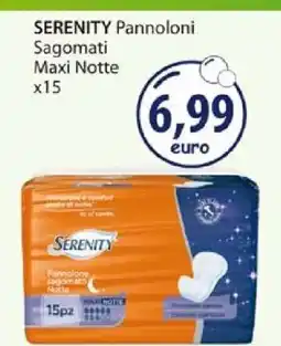 Acqua & Sapone SERENITY Pannoloni Sagomati Maxi Notte x15 offerta
