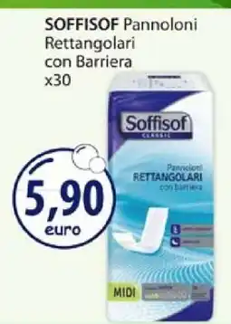 Acqua & Sapone SOFFISOF Pannoloni Rettangolari con Barriera x30 offerta