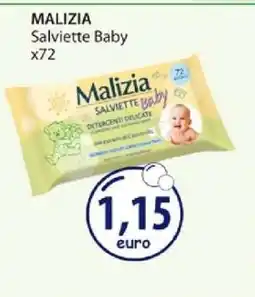 Acqua & Sapone MALIZIA Salviette Baby x72 offerta