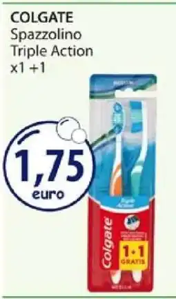 Acqua & Sapone COLGATE Spazzolino Triple Action x1 +1 offerta