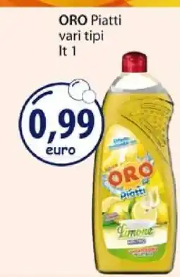 Acqua & Sapone ORO Piatti offerta