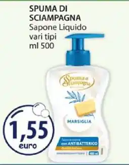 Acqua & Sapone SPUMA DI SCIAMPAGNA Sapone Liquido offerta