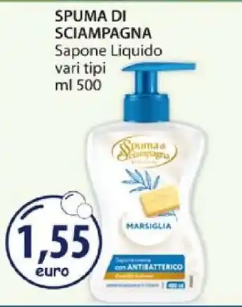 Acqua & Sapone SPUMA DI SCIAMPAGNA Sapone Liquido offerta