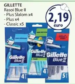 Acqua & Sapone GILLETTE Rasoi Blue II offerta