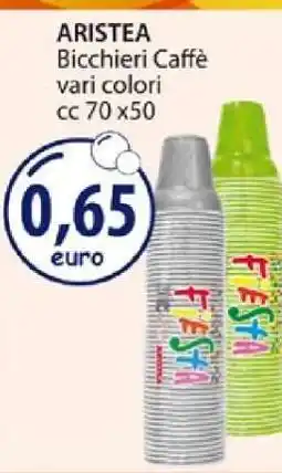 Acqua & Sapone ARISTEA Bicchieri Caffè offerta