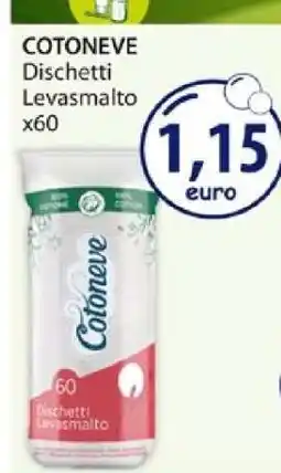 Acqua & Sapone COTONEVE Dischetti Levasmalto x60 offerta