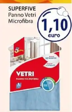 Acqua & Sapone SUPERFIVE Panno Vetri Microfibra offerta