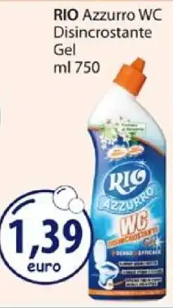 Acqua & Sapone RIO Azzurro WC Disincrostante Gel offerta