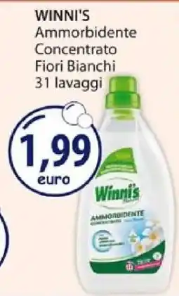 Acqua & Sapone WINNI'S Ammorbidente Concentrato Fiori Bianchi offerta