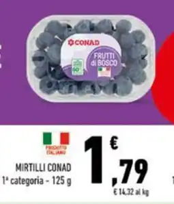 Conad Mirtilli conad offerta
