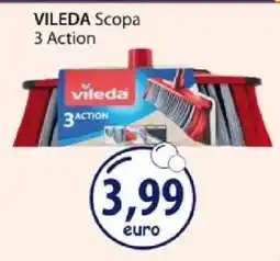 Acqua & Sapone VILEDA Scopa 3 Action offerta