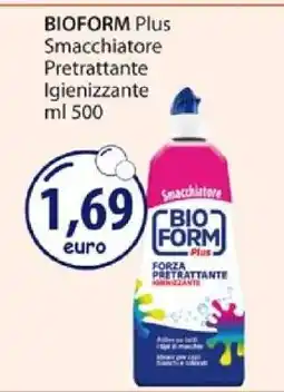 Acqua & Sapone BIOFORM Plus Smacchiatore Prettrattante Igienizzante ml 500 offerta