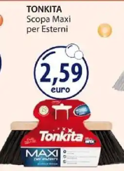 Acqua & Sapone TONKITA Scopa Maxi per Esterni offerta